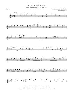 Never Enough von Benj Pasek (Download) 