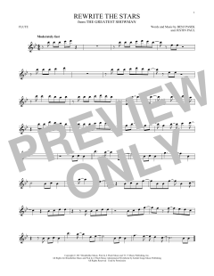 Rewrite The Stars von Benj Pasek (Download) 