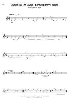 Sweets To The Sweet - Farewell von Patrick Doyle (Download) 