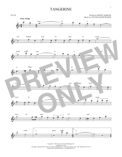 Tangerine von Johnny Mercer (Download) 