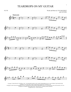 Teardrops On My Guitar von Taylor Swift (Download) 