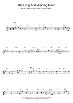 The Long And Winding Road von The Beatles (Download) 