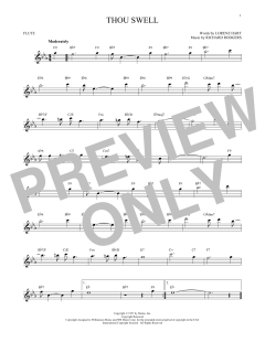 Thou Swell von Richard Rodgers (Download) 