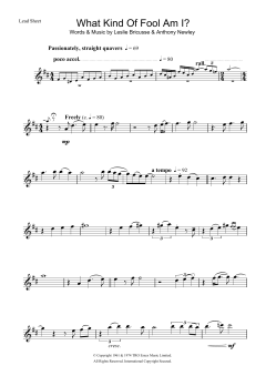 What Kind Of Fool Am I von Frank Sinatra (Download) 