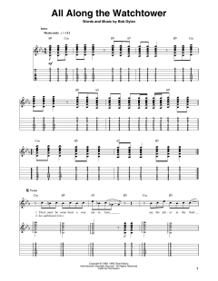 All Along The Watchtower von Bob Dylan (Download) 