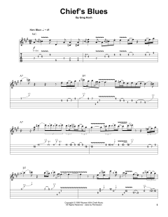 Chief's Blues von Greg Koch (Download) 