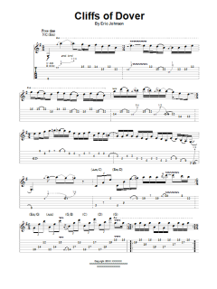 Cliffs Of Dover von Eric Johnson (Download) 