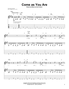 Come As You Are von Nirvana (Download) 