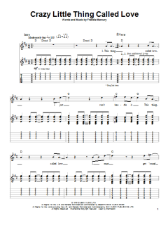 Crazy Little Thing Called Love von Queen (Download) 