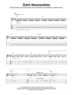 Dark Necessities von Red Hot Chili Peppers (Download) 