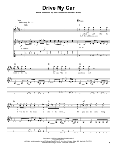 Drive My Car von The Beatles (Download) 
