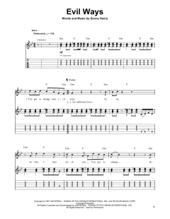 Evil Ways von Carlos Santana (Download) 