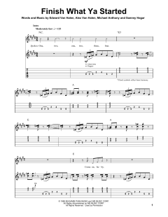 Finish What Ya Started von Van Halen (Download) 