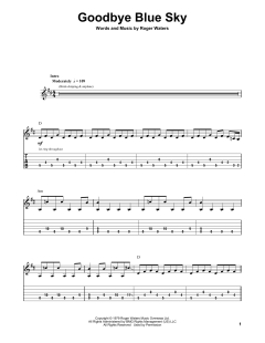 Goodbye Blue Sky von Pink Floyd (Download) 