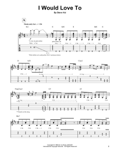 I Would Love To von Steve Vai (Download) 