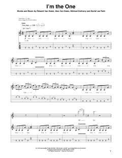 I'm The One von Van Halen (Download) 