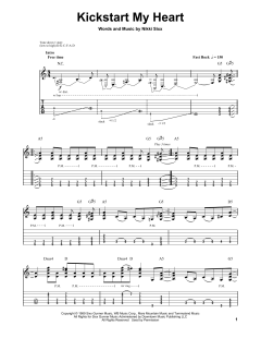 Kickstart My Heart von Motley Crue (Download) 