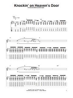 Knockin' On Heaven's Door von Bob Dylan (Download) 