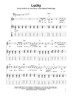 Lucky von Jason Mraz (Download) 