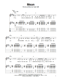 Mean von Taylor Swift (Download) 