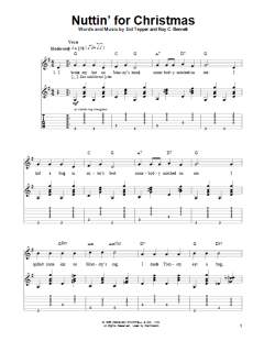 Nuttin' For Christmas von Roy C. Bennett (Download) 
