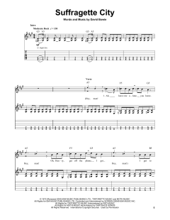 Suffragette City von David Bowie (Download) 