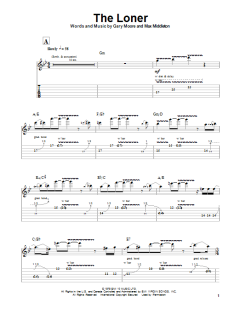 The Loner von Gary Moore (Download) 