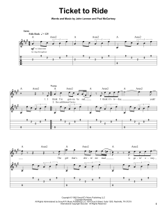 Ticket To Ride von The Beatles (Download) 