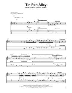 Tin Pan Alley von Stevie Ray Vaughan (Download) 