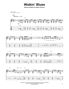Walkin' Blues von Robert Johnson (Download) 
