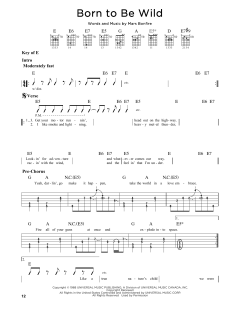 Born To Be Wild von Steppenwolf (Download) 