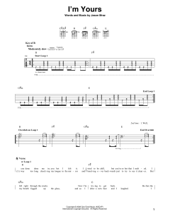 I'm Yours von Jason Mraz (Download) 