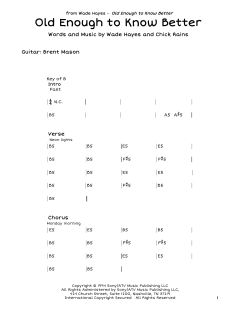 Old Enough To Know Better von Wade Hayes (Download) 