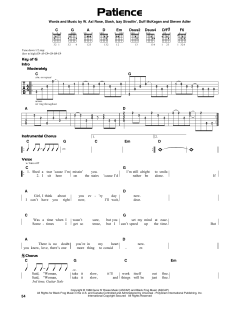 Patience von Guns N' Roses (Download) 