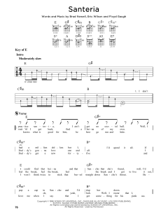Santeria von Sublime (Download) 