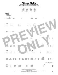 Silver Bells von Ray Evans (Download) 