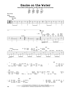 Smoke On The Water von Deep Purple (Download) 