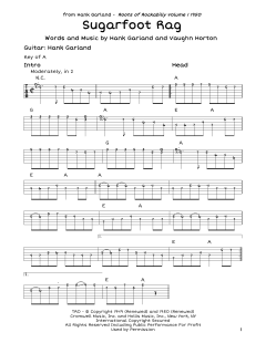 Sugarfoot Rag von Red Foley (Download) 