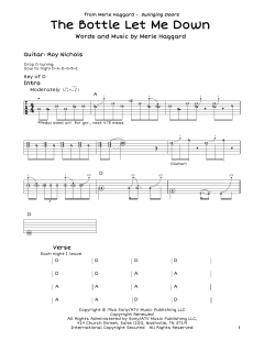 The Bottle Let Me Down von Merle Haggard (Download) 