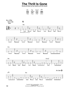 The Thrill Is Gone von B.B. King (Download) 