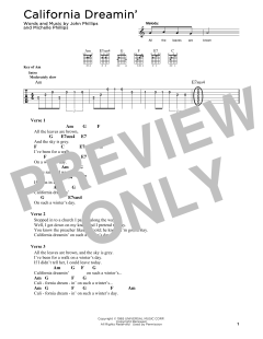 California Dreamin' von John Phillips (Download) 