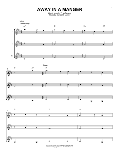 Away In A Manger von James R. Murray (Download) 