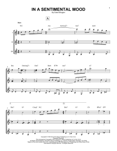 In A Sentimental Mood von Duke Ellington (Download) 