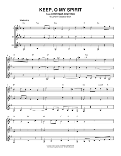 Keep, O My Spirit von Johann Sebastian Bach (Download) 