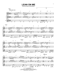 Lean On Me von Bill Withers (Download) 