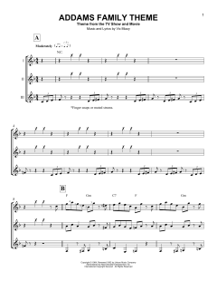 The Addams Family Theme von Vic Mizzy (Download) 