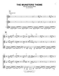 The Munsters Theme von Jack Marshall (Download) 