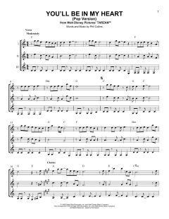 You'll Be In My Heart von Phil Collins (Download) 