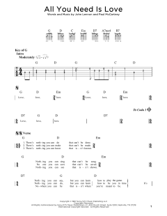 All You Need Is Love von The Beatles (Download) 