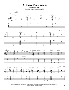 A Fine Romance von Dorothy Fields (Download) 